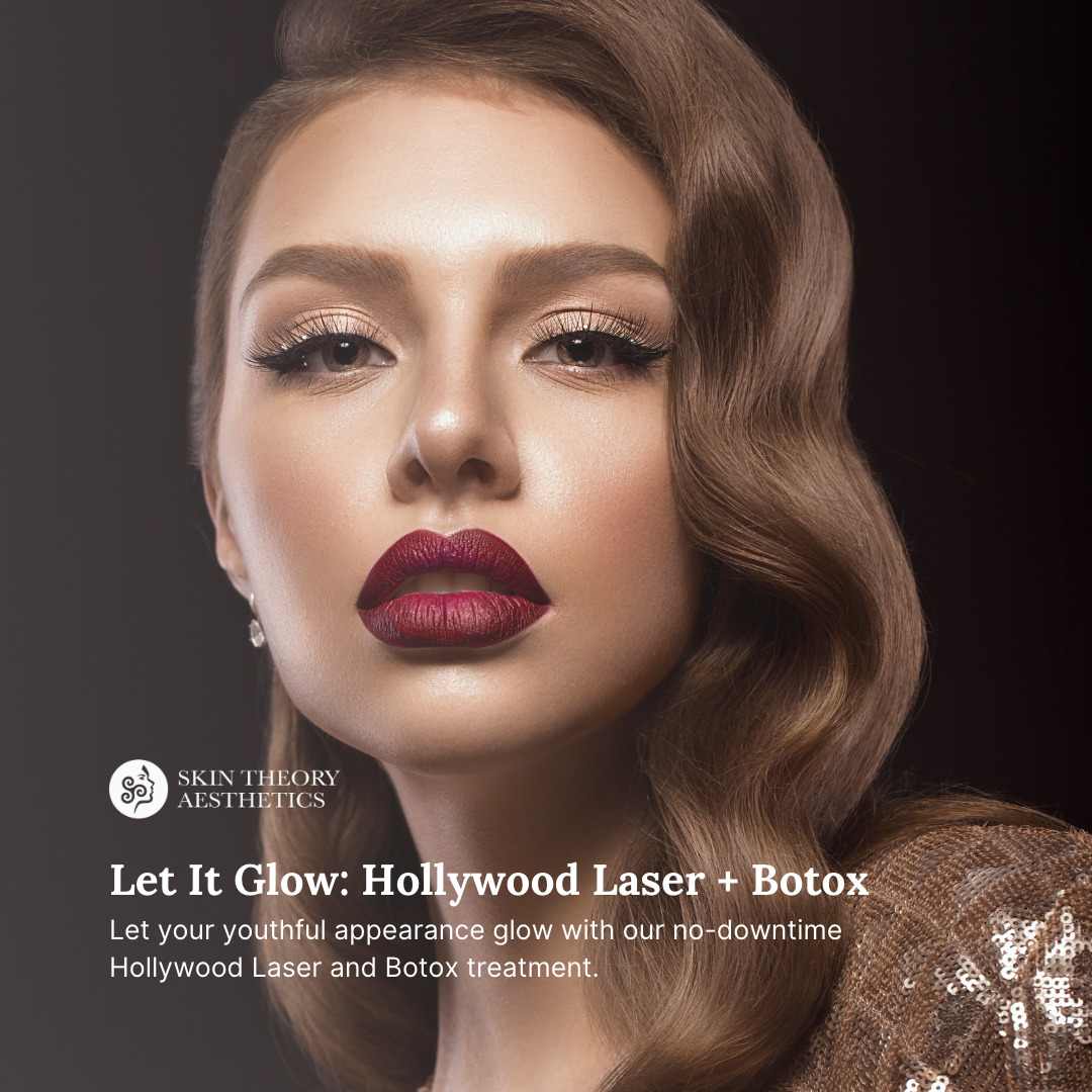 Let It Glow Package: Hollywood Laser + Theory neurotoxins/Xeomin