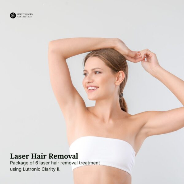 Skin and Derm Theory Laser Hair Removal Treatment Package